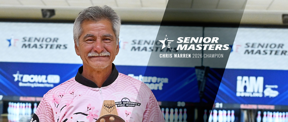 2024 USBC Senior Masters champion Jon Rakoski